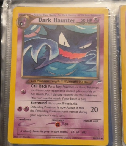 2006 Pokémon #36 Dark Haunter — front