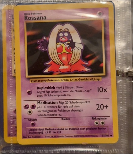 1995 Pokémon #31 Rossana — front