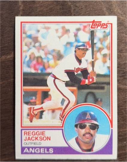 1982 Topps #300 Reggie Jackson — front