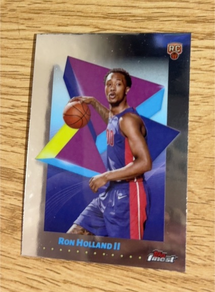 2022 Topps Finest #RC Ron Holland II — front
