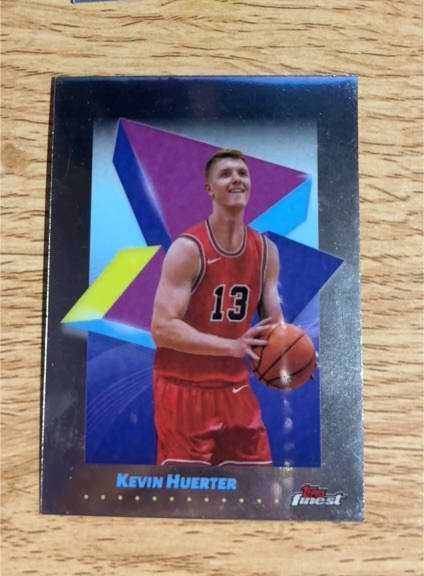 2019 Topps Finest #13 Kevin Huerter — front