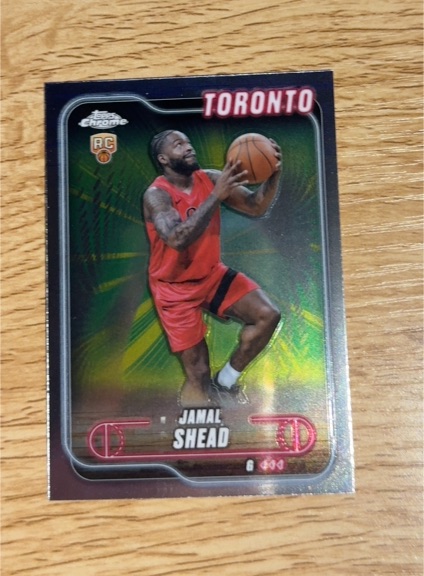 2022 Topps Chrome #6 Jamal Shead — front
