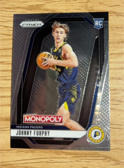 2021 Panini Prizm Rookie Card Johnny Furphy — front