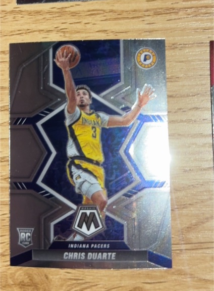 2021 Panini Mosaic #3 Chris Duarte — front