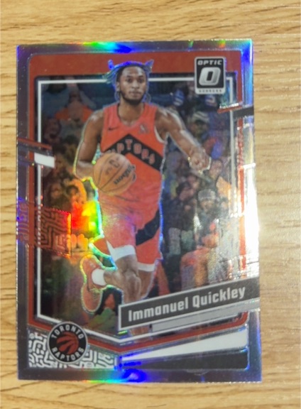 2022 Donruss Optic #140 Immanuel Quickley — front
