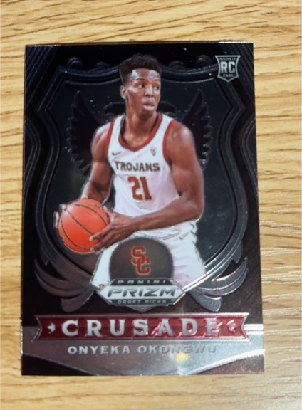2020 Panini Prizm Draft Picks Crusade #CR-ON Onyeka Okongwu — front