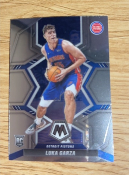 2021 Panini Mosaic #230 Luka Garza — front