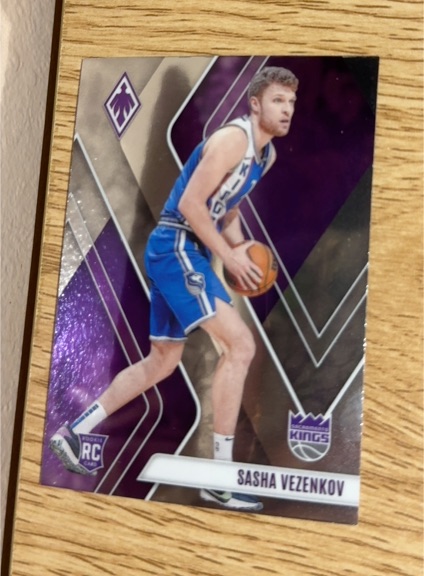 2022 Panini NBA Sasha Vezenkov Rookie Card — front