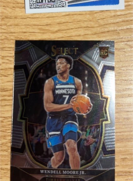 2021 Panini Select #7 Wendell Moore Jr. — front