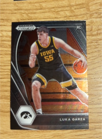 2021 Panini Prizm #202 Luka Garza — front