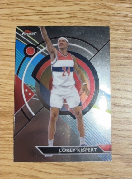 2021 Panini Finest #24 Corey Kispert — front