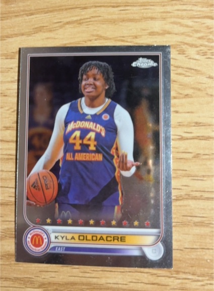 2022 Topps Chrome McDonald's All American #BBA-KO Kyla Oldacre — front