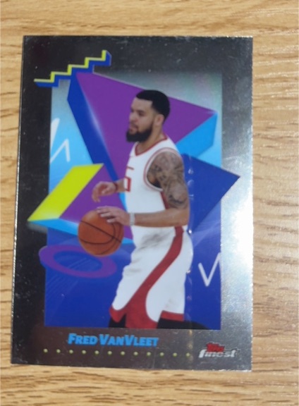 2019 Topps Finest Fred VanVleet — front