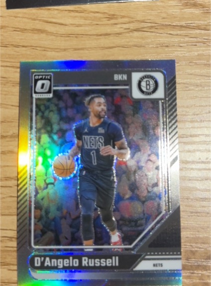 2018 Donruss Optic #1 D'Angelo Russell — front