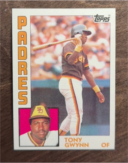 1984 Topps #670 Tony Gwynn — front
