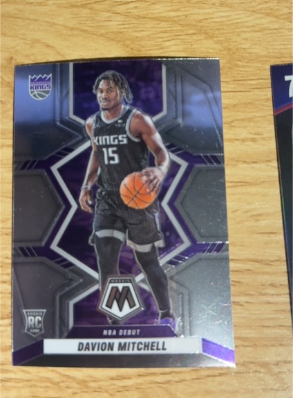 2020 Panini Mosaic NBA Debut #Davion Mitchell — front