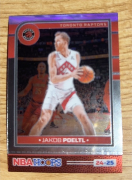2024 NBA Hoops #24 Jakob Poeltl — front