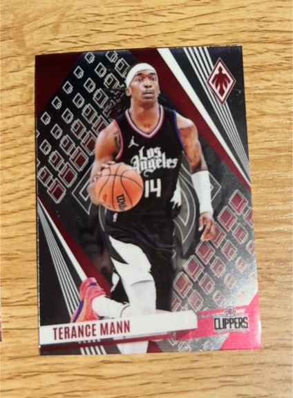 2021 Panini NBA Hoops #14 Terance Mann — front