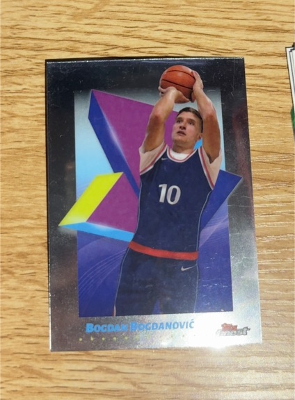2014 Topps Finest Bogdan Bogdanović — front
