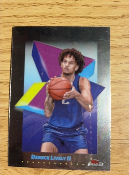 2022 Panini Finest Dereck Lively II — front