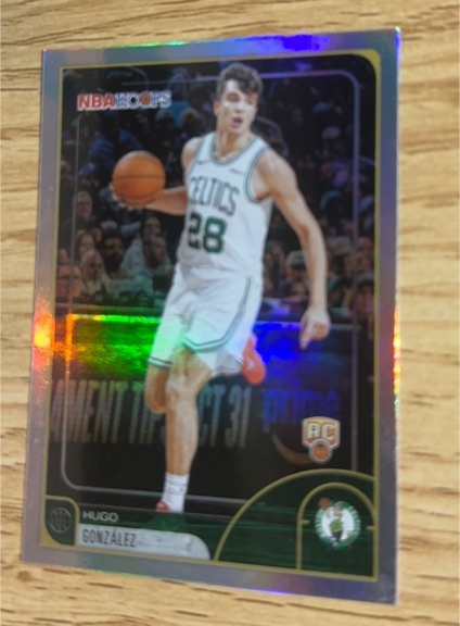 2023 Panini NBA Hoops #31 Hugo Gonzalez — front