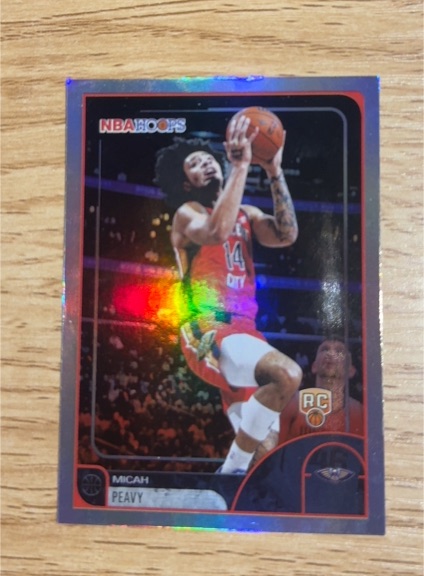 2023 Panini NBA Hoops #14 Micah Peavy — front