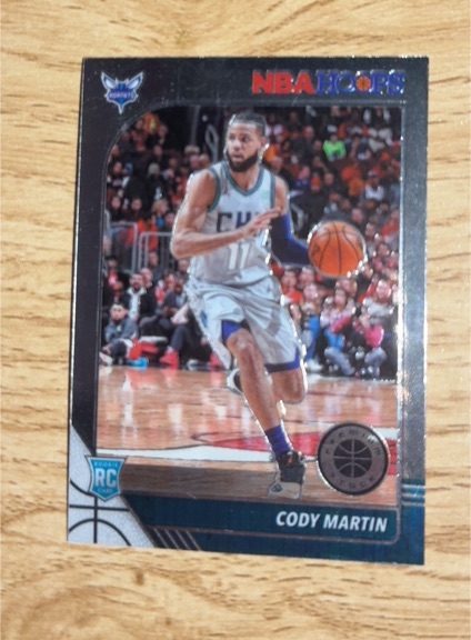 2019 NBA Hoops #234 Cody Martin — front