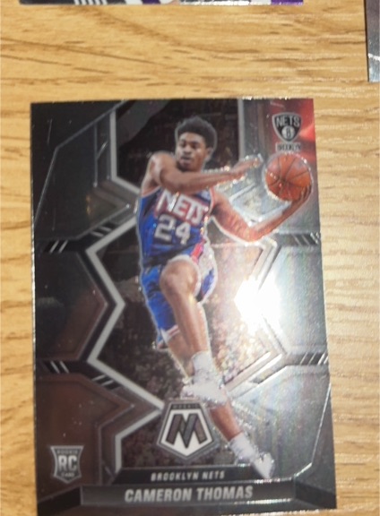 2021 Panini Mosaic #24 Cameron Thomas — front