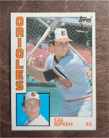 1983 Topps #8 Cal Ripken — front