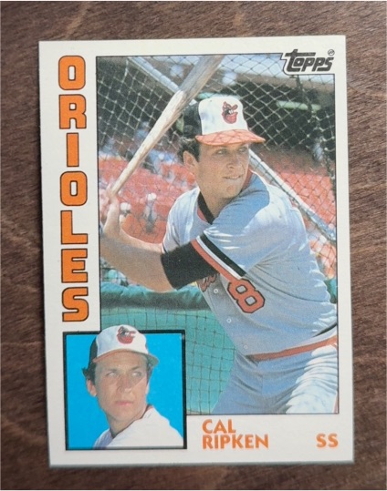 1982 Topps #8 Cal Ripken — front