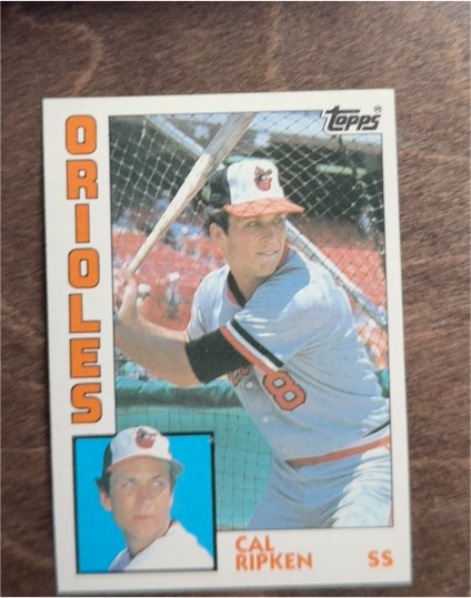 1985 Topps #95 Cal Ripken — front