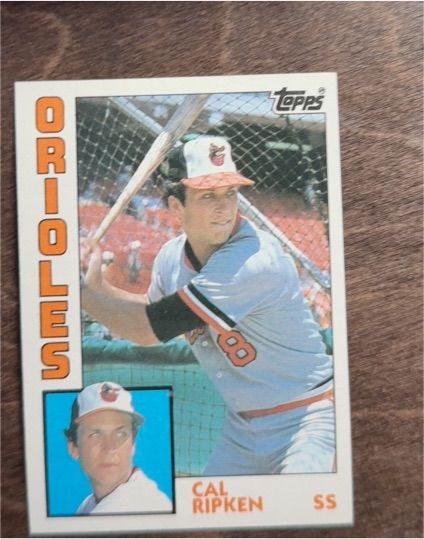 1982 Topps #8 Cal Ripken — front
