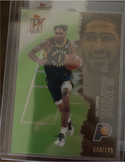 2022 Topps Now #88 Obi Toppin — front