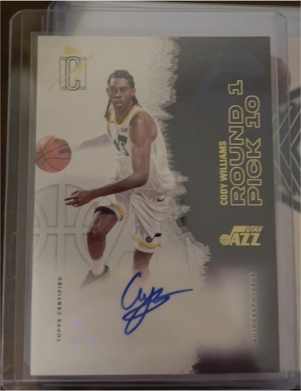 2023 Topps Dynasty #RC Cody Williams — front