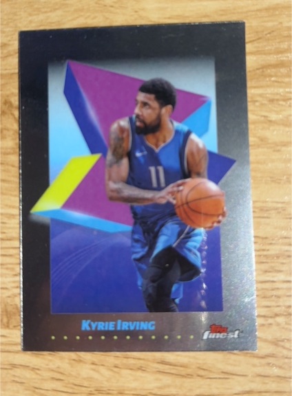 2020 Topps Finest #11 Kyrie Irving — front