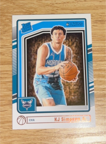 2022 Donruss #RC KJ Simpson Jr. — front