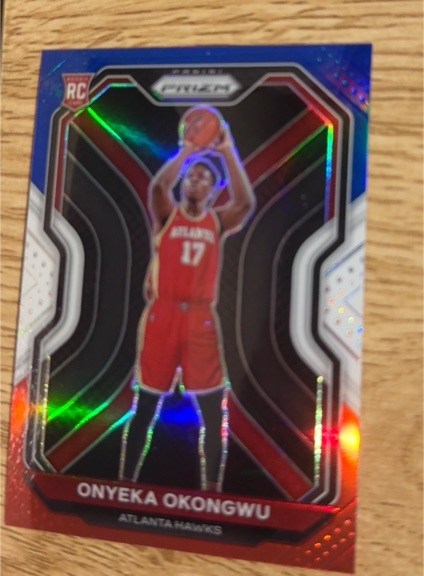 2020 Panini Prizm #17 Onyeka Okongwu — front