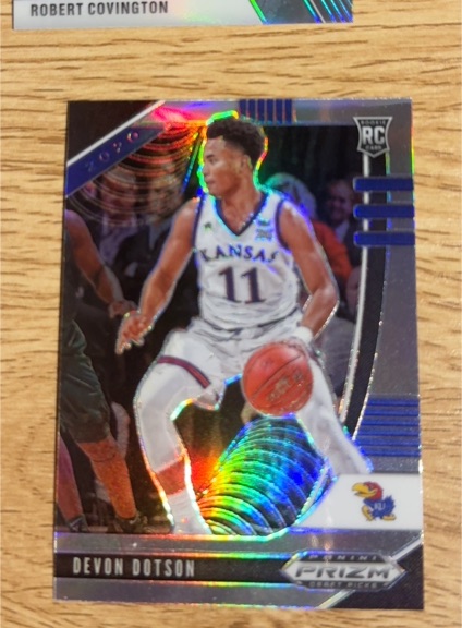 2019 Panini Prizm #230 Devon Dotson — front