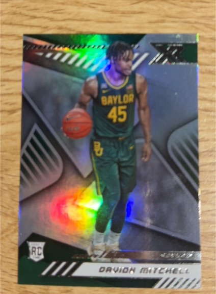 2020 Panini XR #45 Davion Mitchell — front