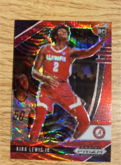 2019 Panini Prizm #1 Kira Lewis Jr. — front
