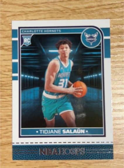 2022 Panini NBA Hoops #31 Tidjane Salaun — front
