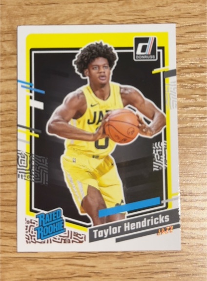 2022 Donruss #142 Taylor Hendricks — front
