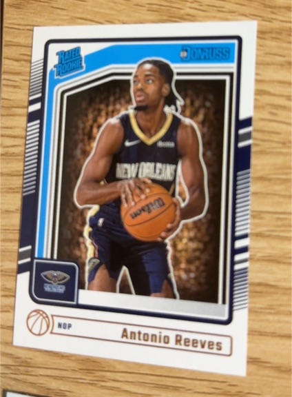 2021 Donruss #204 Antonio Reeves — front