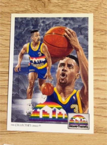 1990 The Collector's Choice #3 Dale Ellis — front