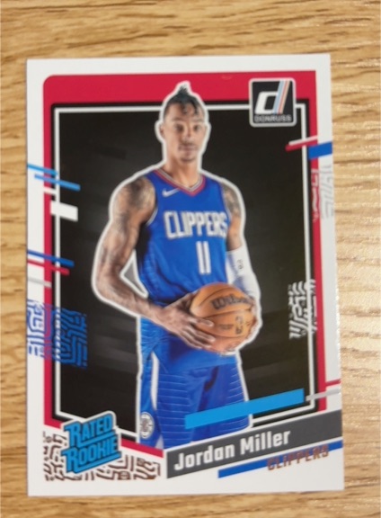 2021 Donruss #192 Jordan Miller — front