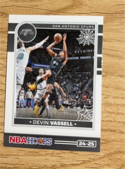 2024 NBA Hoops #24-25 Devin Vassell — front