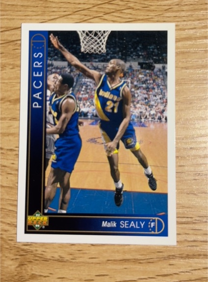 1991 Upper Deck #D Malik Sealy — front