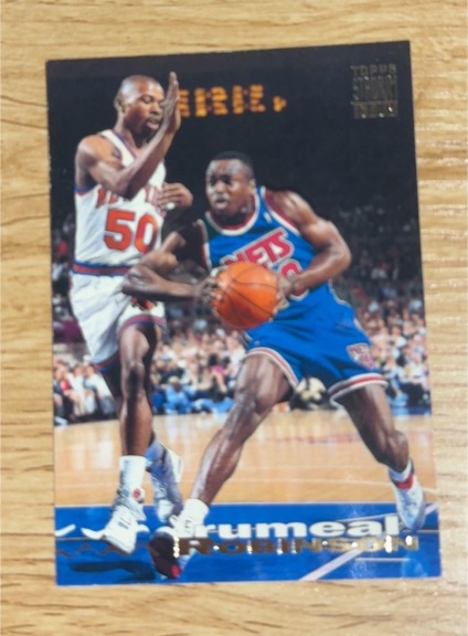 1992 Topps Finest #1 Kenny Anderson — front