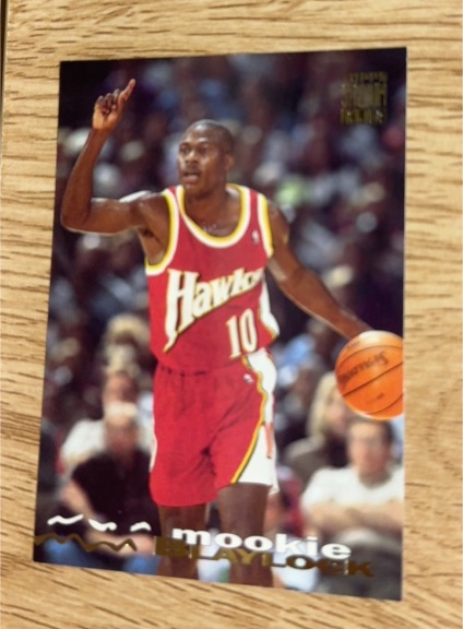 1993 Upper Deck #1 Mookie Blaylock — front