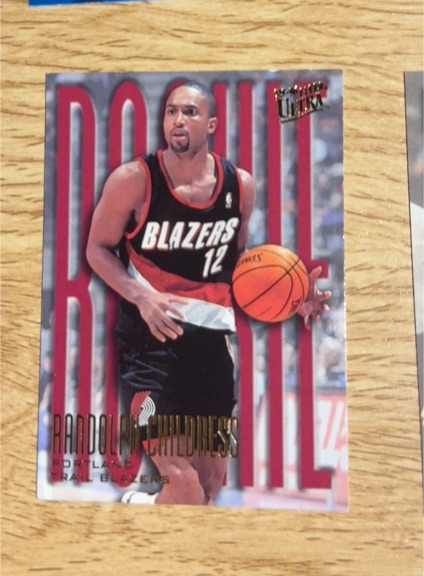1995 Fleer Ultra #D2 Randolph Childress — front